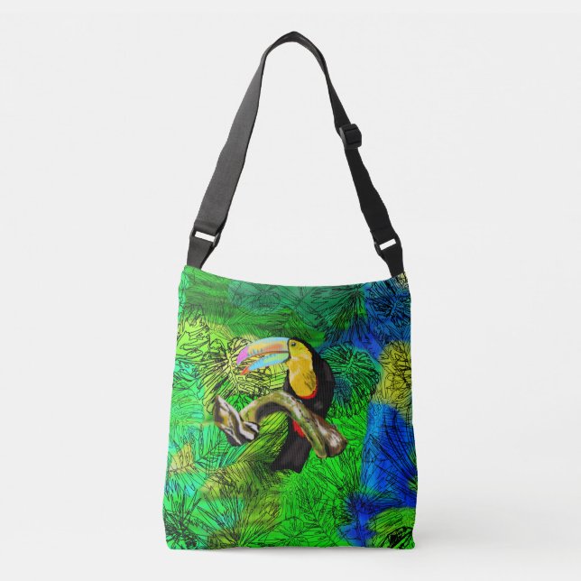 Toucan Crossbody Bag Toco Bird Axelväska (Framsida)