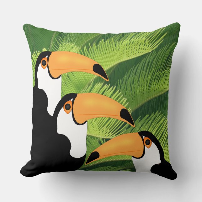 Toucan Dekorativ kudde (Framsida)