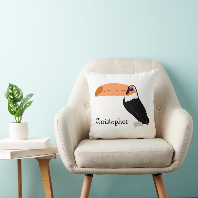 Toucan Design Personlig Kudde (Stol)