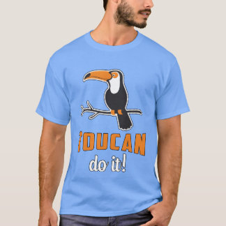 Toucan gör det Bird Watcher tittar på Retrooucans- T Shirt