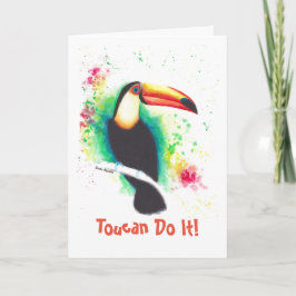 Toucan gör det! Hälsning-kort Kort
