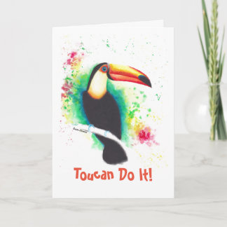Toucan gör det! Hälsning-kort Kort