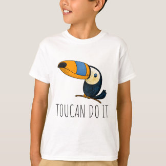 Toucan gör det, söt, rolig för barn t shirt