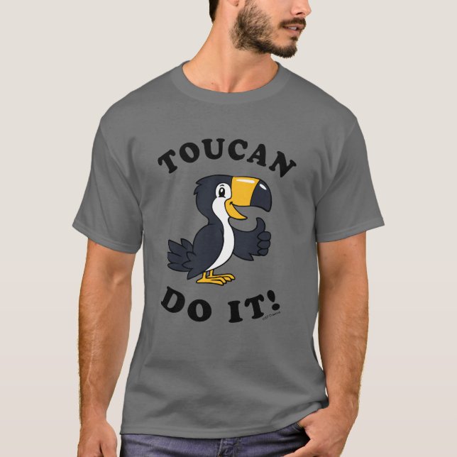 Toucan gör det t shirt (Framsida)