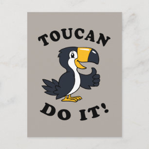 Toucan gör det vykort