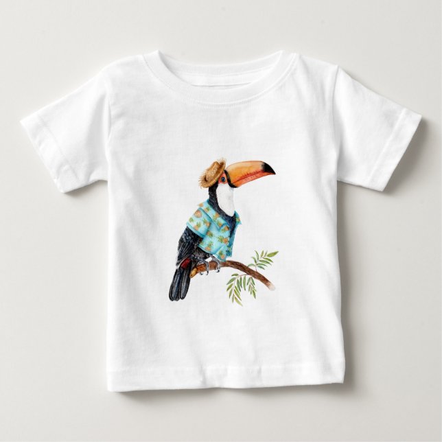 Toucan i Hawaiian shirt T (Framsida)