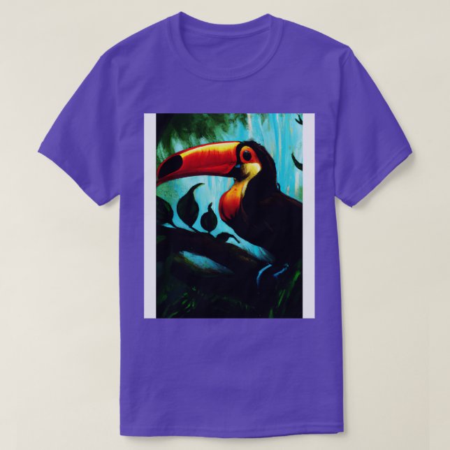 Toucan i Jungle T Shirt (Design framsida)