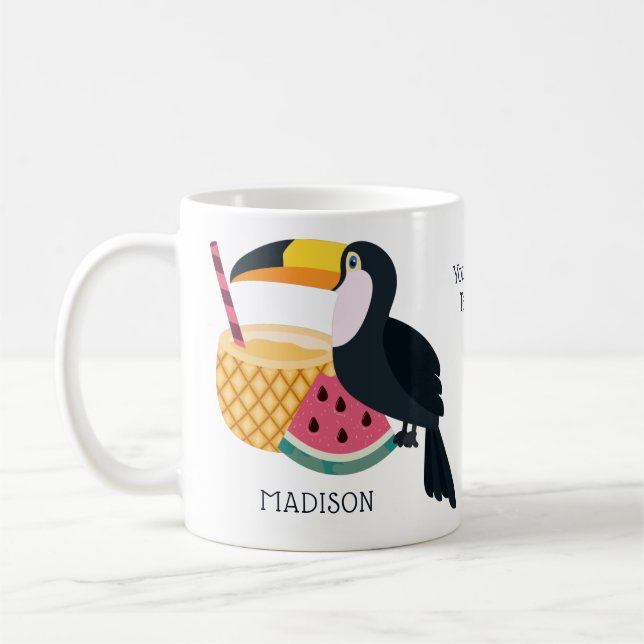 Toucan Illustration mugg (Vänster)