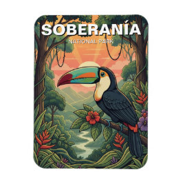 Toucan in Soberania National Park Panama Magnet