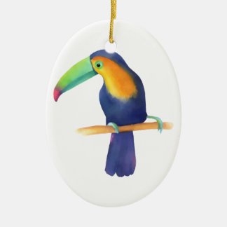Toucan Julgransprydnad Keramik