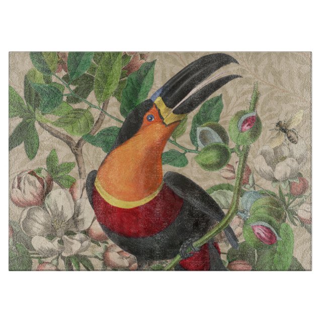 Toucan Jungle Tropical Bird BeSnyque Antique (Framsidan)