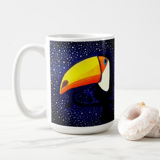 Toucan kaffe mugg (Med munk)