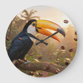 TOUCAN - KAFFEDRONNING STOR KLOCKA
