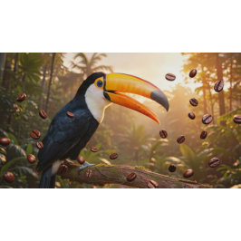 TOUCAN - KAFFEDRONNING T SHIRT