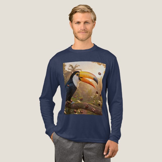 TOUCAN - KAFFEDRONNINGEN T SHIRT (Hel framsida)
