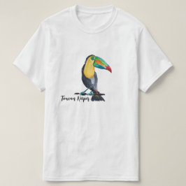 Toucan Keeper Vattenfärg Illustration T Shirt