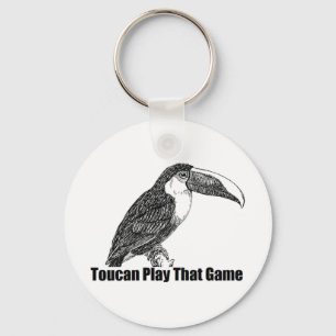 Toucan lek som spelar nyckelring