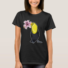 Toucan Lily Flower T Shirt