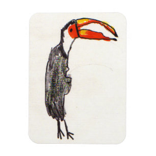 Toucan lurar konstmagneten magnet