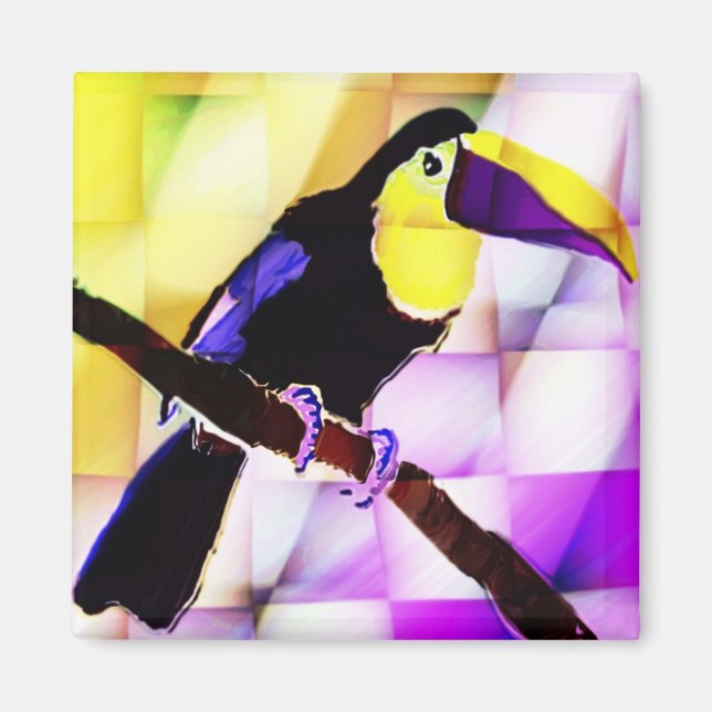 Toucan magnet (Framsidan)