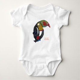 Toucan Mosaic Anpassade Baby Bodydräkt T Shirt