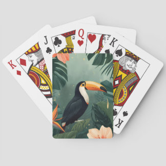 Toucan Muse Tropical Botanical Playing Cards Casinokort