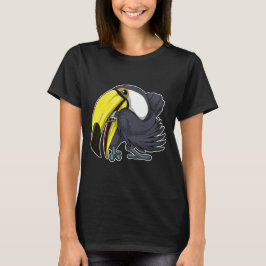 Toucan Musician Harmonica Music T Shirt