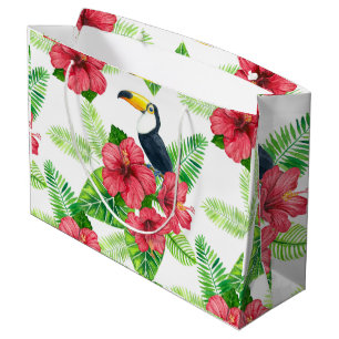 Toucan och tropiska bouquet