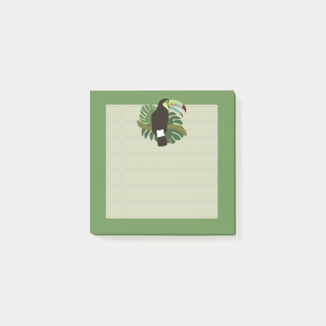Toucan Post-it Block (Framsida)