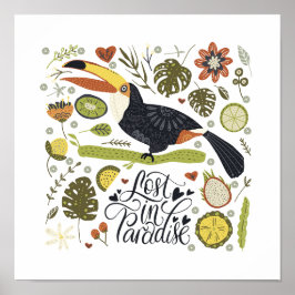 Toucan Poster: A must-have för all Toucan Älskare Poster