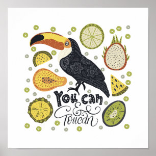 Toucan Poster: Perfekt Gift för valfri Tillfälle Poster