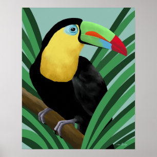 Toucan Poster Skriv ut