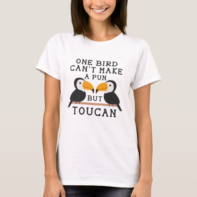 Toucan Pun T Shirt (Framsida)