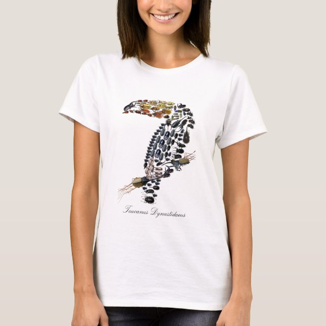 Toucan skalbagge, Toucanus Dynastidaeus Tee Shirt (Framsida)