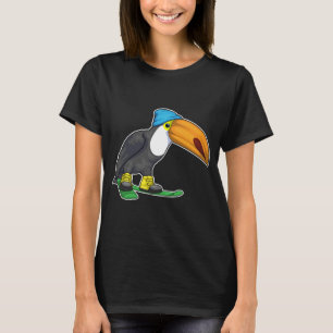 Toucan Skier Ski Winter-sport T Shirt