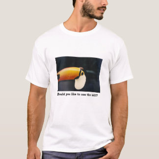 Toucan: Skulle dig som är lik att se räkningen? Tröja