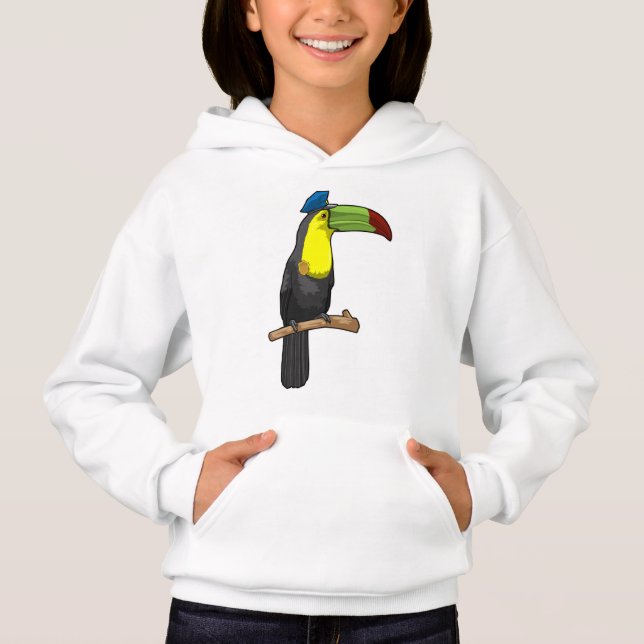 Toucan som polis t shirt (Framsida)
