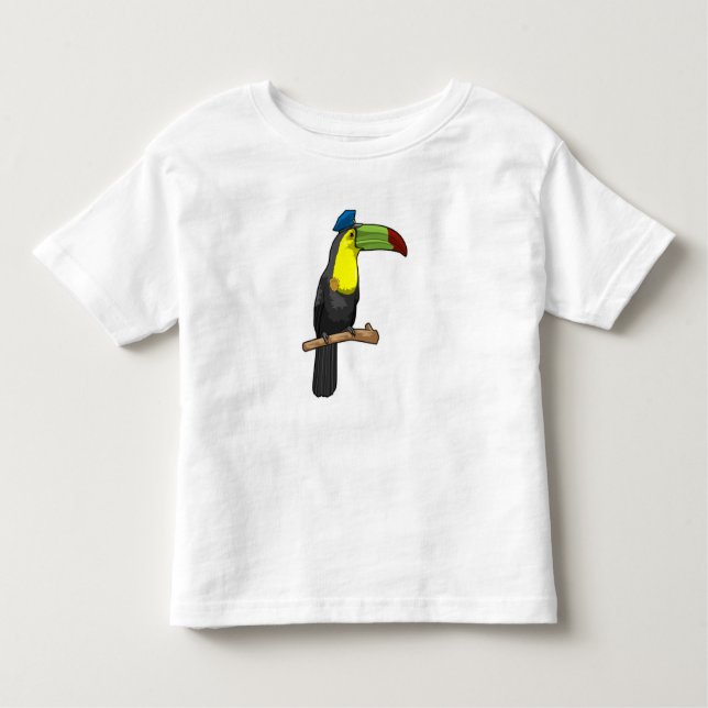 Toucan som polis t shirt (Framsida)