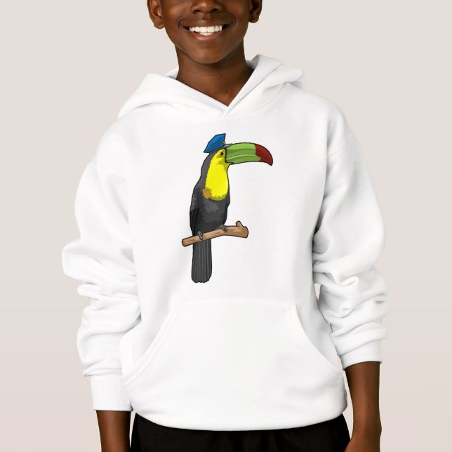 Toucan som polis t shirt (Framsida)