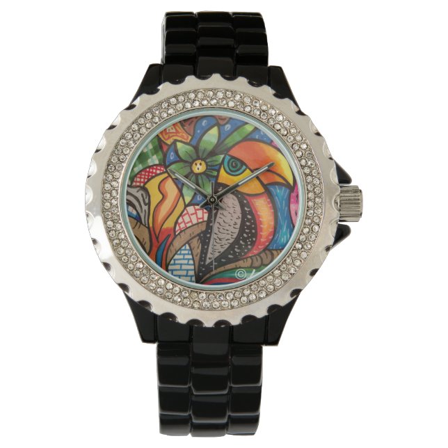 Toucan ställe armbandsur (Framsida)
