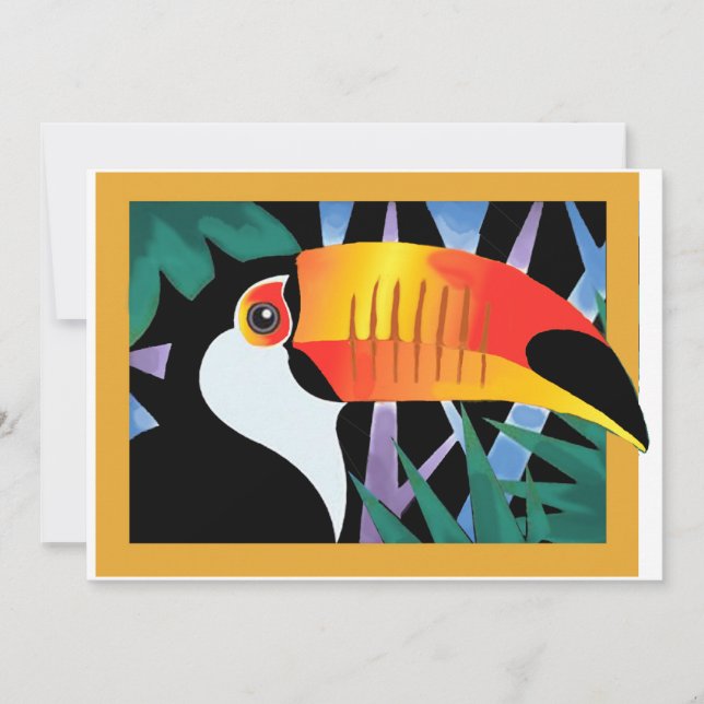 Toucan Tango Inbjudningar (Framsida)