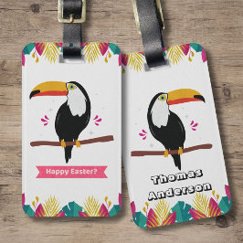 Toucan till Glad påsk? Bagagebricka