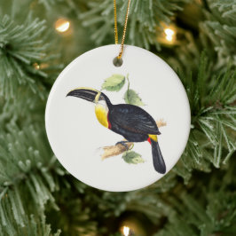 Toucan Träd Julgransprydnad Keramik