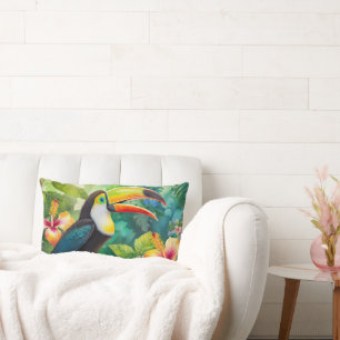 Toucan Tropical Bird Animal Lumbarkudde