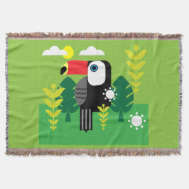 Toucan Tropical Bird Filt