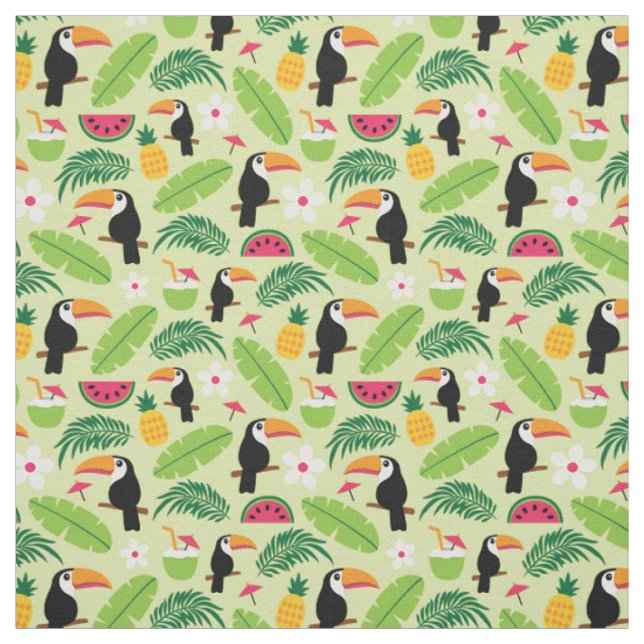 Toucan Tropical Summer Tyg (Provkarta)