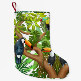 Toucan tropisk julstrumpa