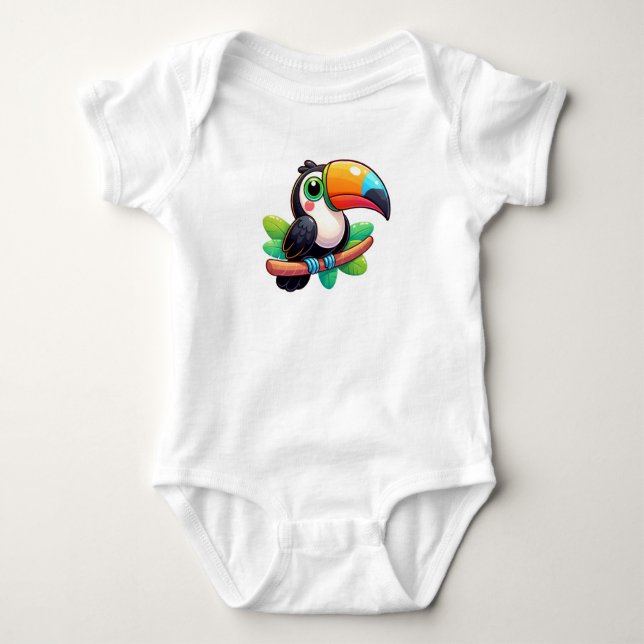 Toucan-uppskattning T Shirt (Framsida)