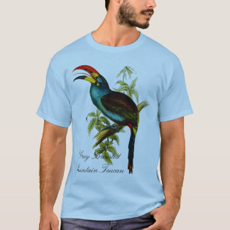 Toucan vintageillustration av John Gould Tee Shirt