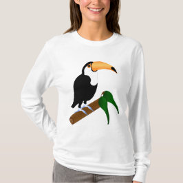 Toucan Women's Långärmad Tshirt T Shirt